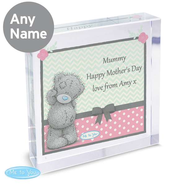 (image for) Personalised Me To You Pastel Belle Large Crystal Token - Click Image to Close