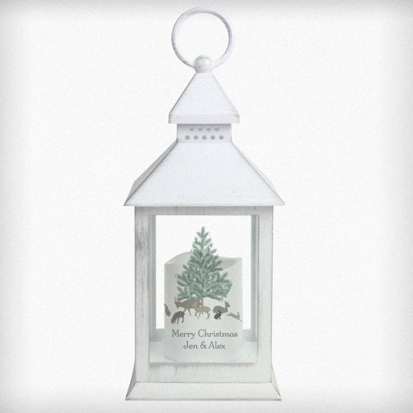 Modal Additional Images for Personalised A Winter's Night White Lantern