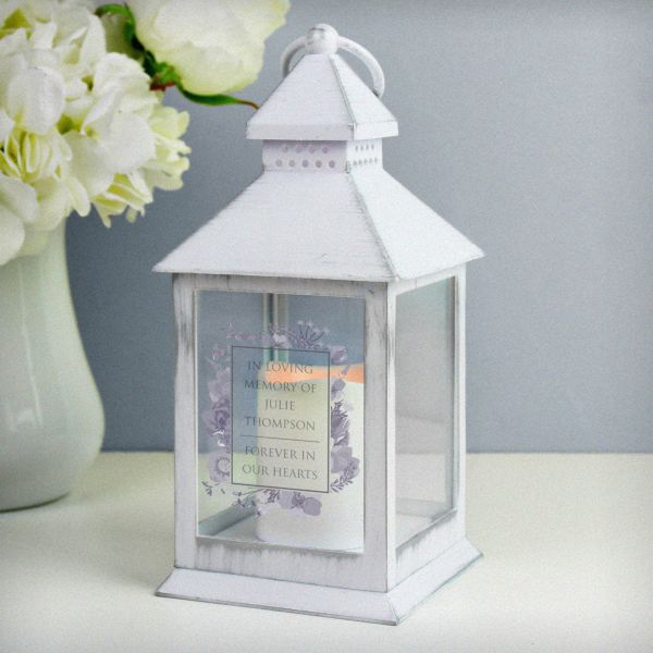Modal Additional Images for Personalised Soft Watercolour White Lantern