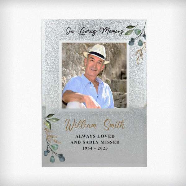 Modal Additional Images for Personalised In Loving Memory 4x4 Glitter Frame