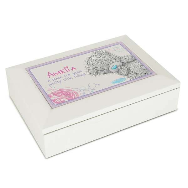 (image for) Personalised Me To You Girls Jewellery Box - Click Image to Close