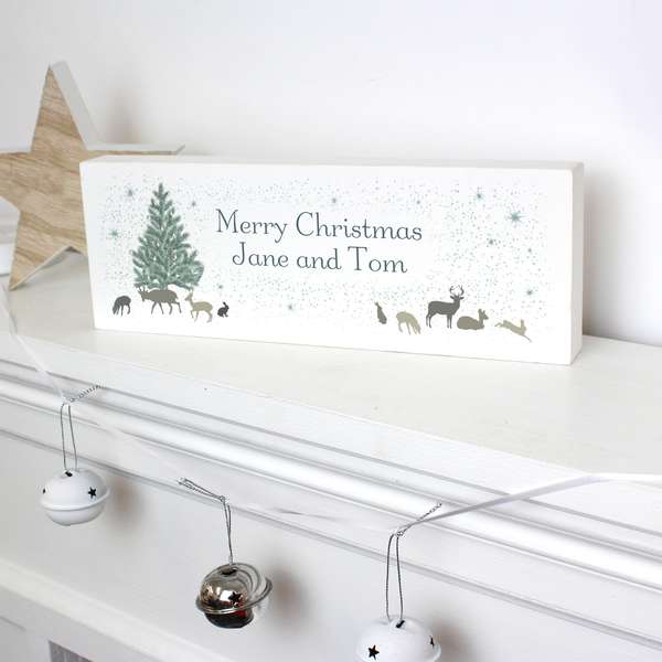Modal Additional Images for Personalised A Winter's Night Mantel Block