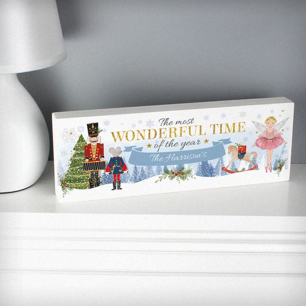 Modal Additional Images for Personalised Nutcracker Wooden Block Sign