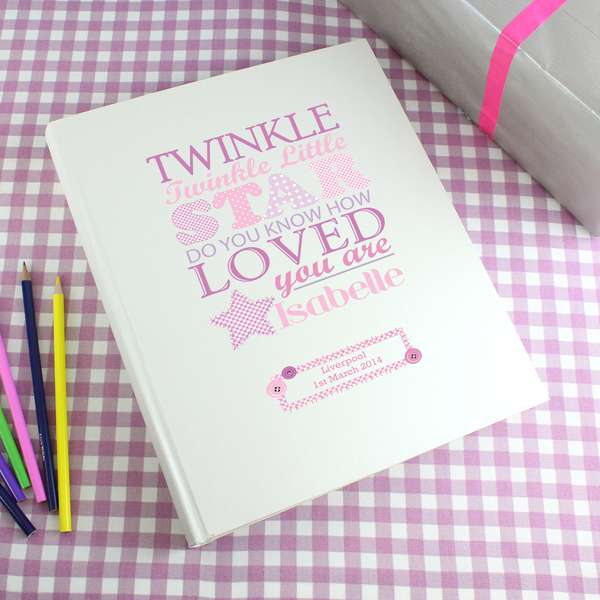 (image for) Personalised Twinkle Girls Traditional Album - Click Image to Close