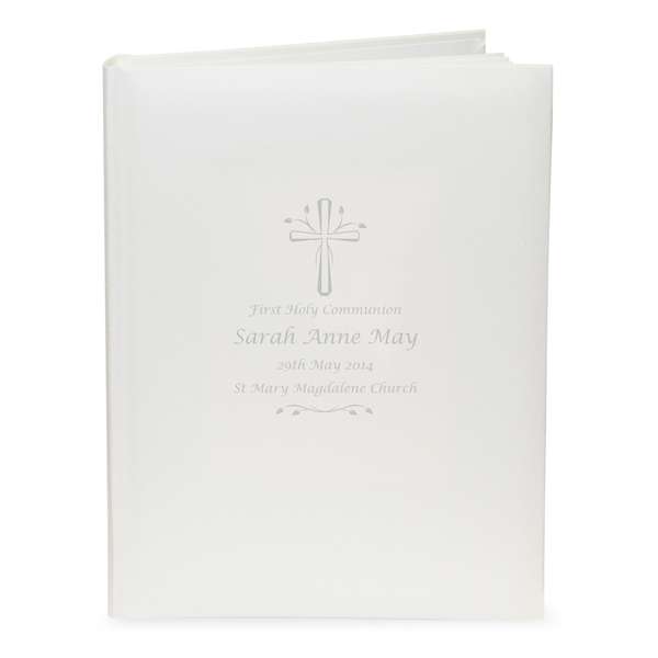 (image for) Personalised Silver Cross Traditional Album - Click Image to Close