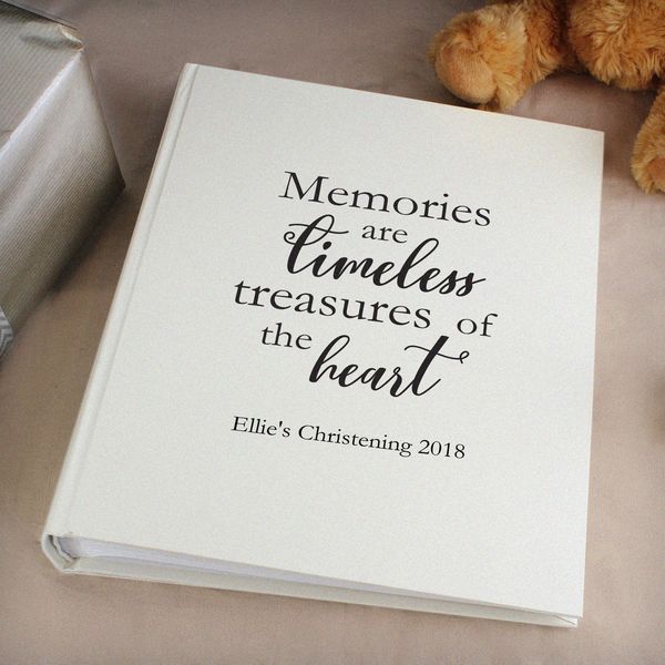 (image for) Personalised 'Memories are Timeless' Traditional Album - Click Image to Close