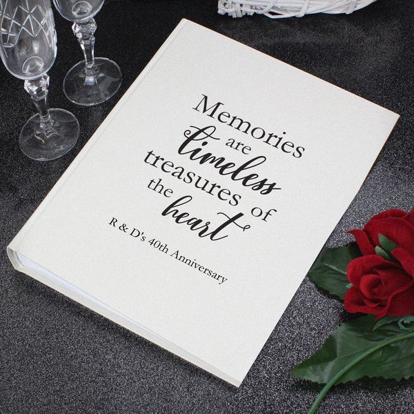 Modal Additional Images for Personalised 'Memories are Timeless' Traditional Album