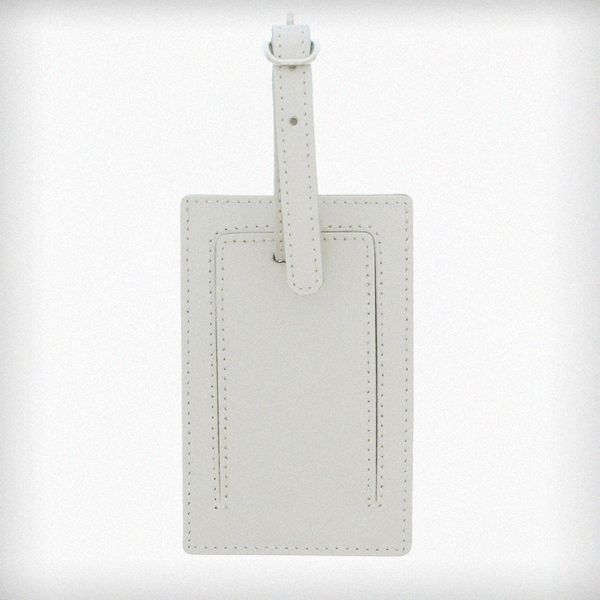 (image for) Personalised Classic Cream Luggage Tag - Click Image to Close