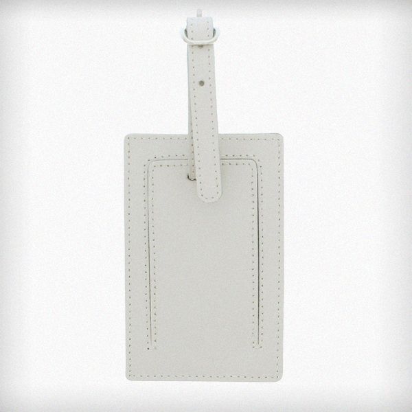 Modal Additional Images for Personalised Classic Cream Luggage Tag