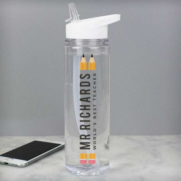 (image for) Personalised Teacher Water Bottle