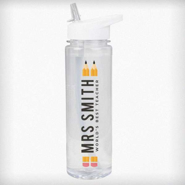 Modal Additional Images for Personalised Teacher Water Bottle