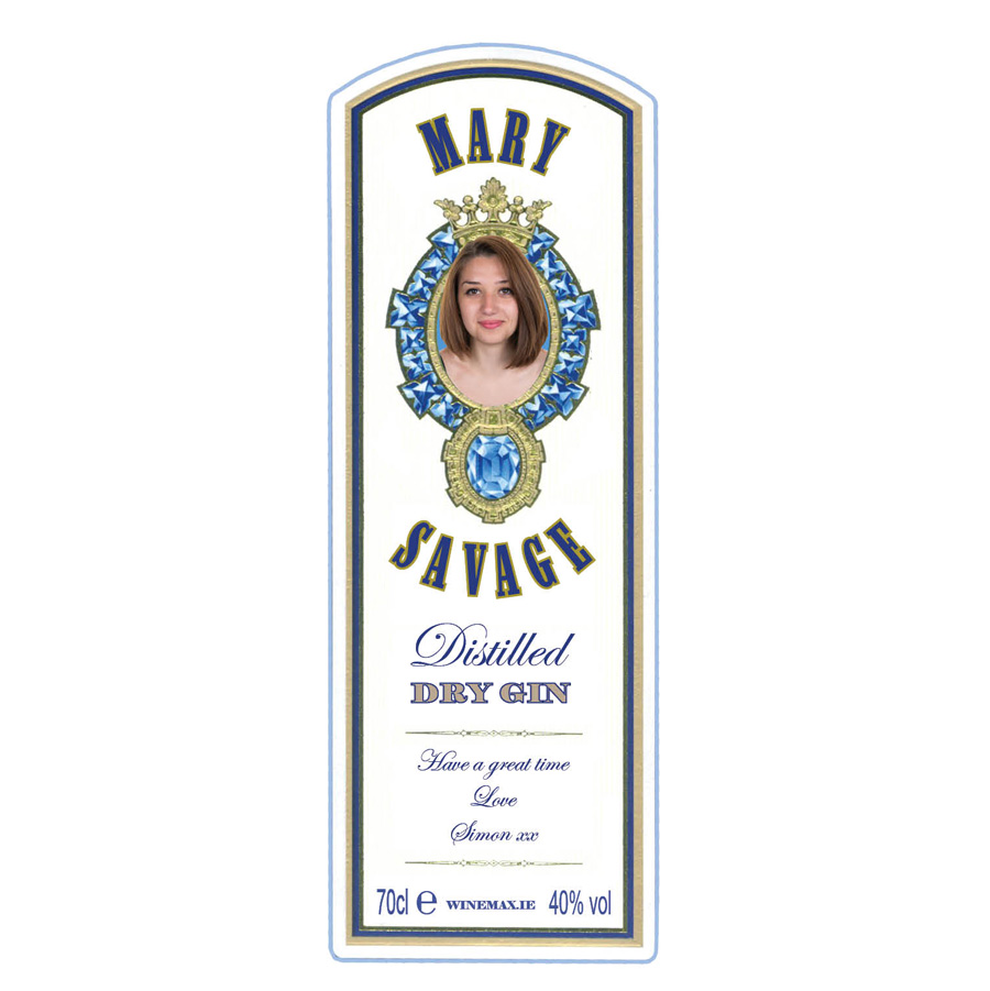 (image for) Bombay Gin Personalised Gift 70cl